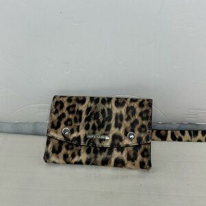 VINCE CAMUTO FANY PACK LEOPAR BAG ON THE BELT